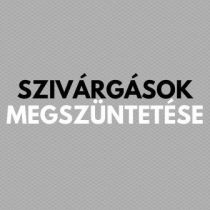 Csepegés és szivárgás megszüntetése